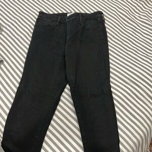 Abercrombie and fitch skinny black jeans